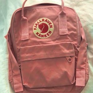 Pink Mini Fjallraven Kanken Backpack